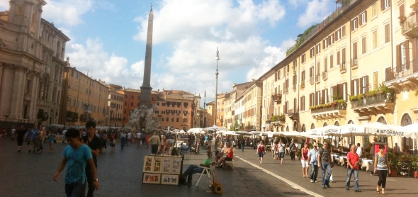 עיר טובה להולכי רגל - רומא